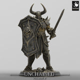 Lop-240590 Unchained Soldier Warrior Sword Guard