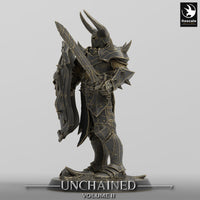 Lop-240590 Unchained Soldier Warrior Sword Guard