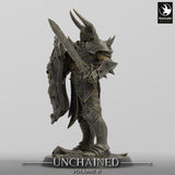 Lop-240590 Unchained Soldier Warrior Sword Guard