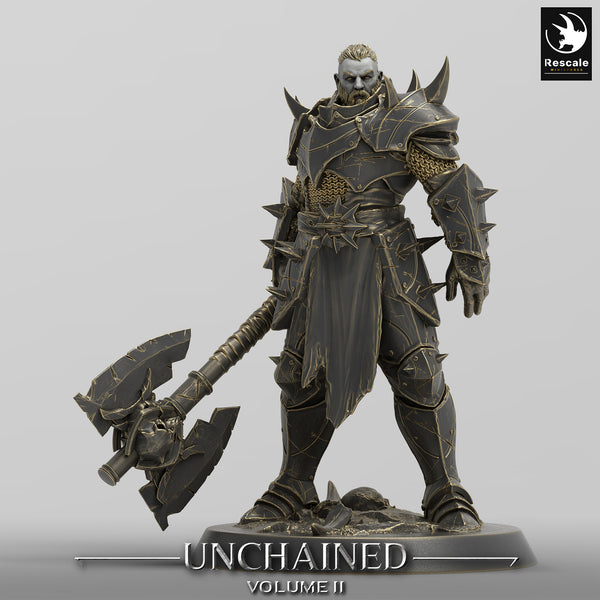 Lop-240534 Unchained Soldier Raider Axe Look