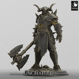 Lop-240574 Unchained Soldier Warrior Axe Look