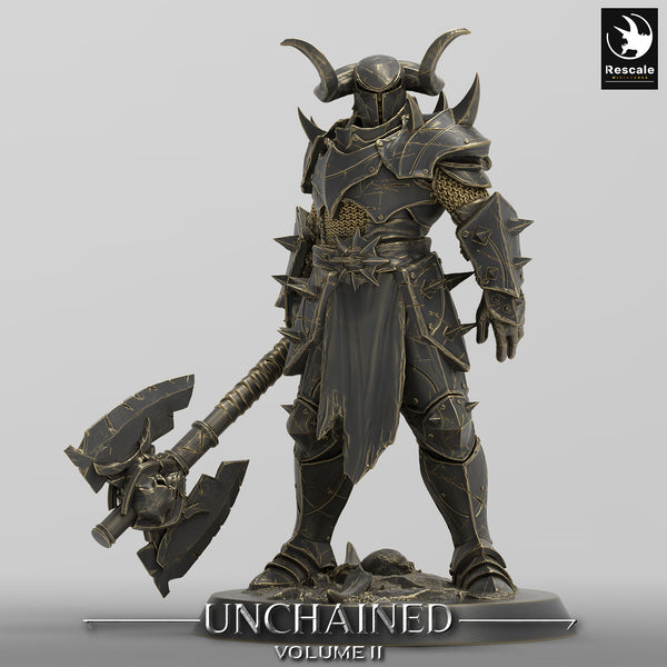 Lop-240574 Unchained Soldier Warrior Axe Look