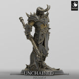 Lop-240574 Unchained Soldier Warrior Axe Look