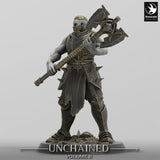 Lop-240577 Unchained Soldier Warrior BigAxe Look