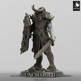 Lop-240591 Unchained Soldier Warrior Sword Look