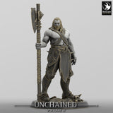 Lop-240556 Unchained Soldier Ranger Axe Pose