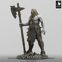 Lop-240556 Unchained Soldier Ranger Axe Pose