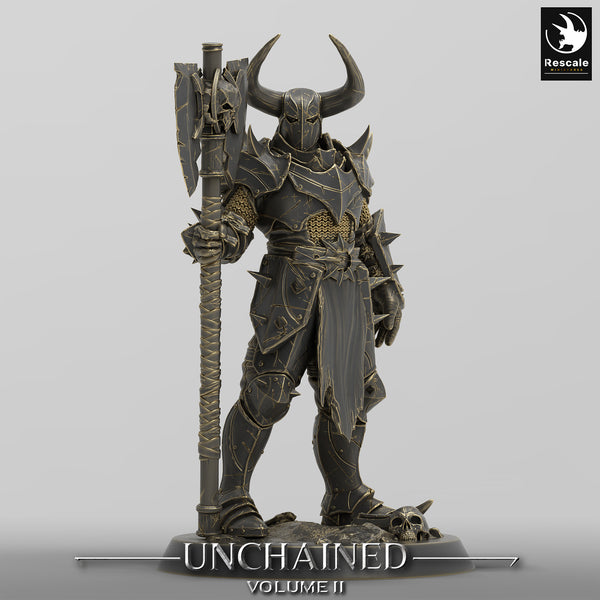 Lop-240578 Unchained Soldier Warrior BigAxe Pose