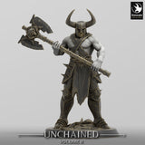 Lop-240559 Unchained Soldier Ranger BigAxe Stand