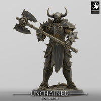 Lop-240579 Unchained Soldier Warrior BigAxe Stand
