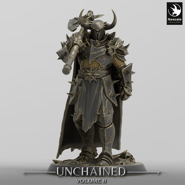 Lop-240576 Unchained Soldier Warrior AxeWalk