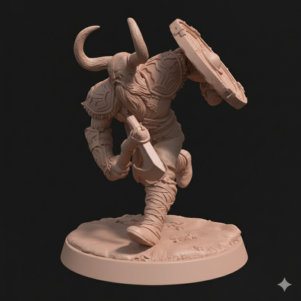 Lop-251018 Vargir Raider Axe ShieldB