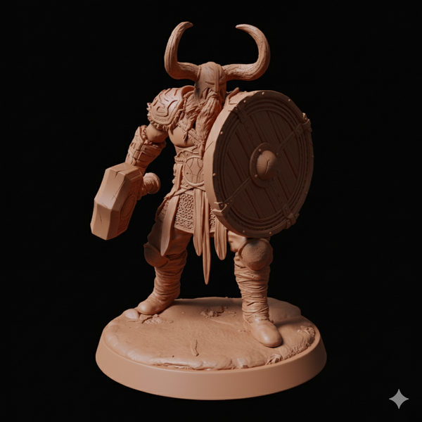 Lop-251026 Vargir Raider Hammer ShieldA