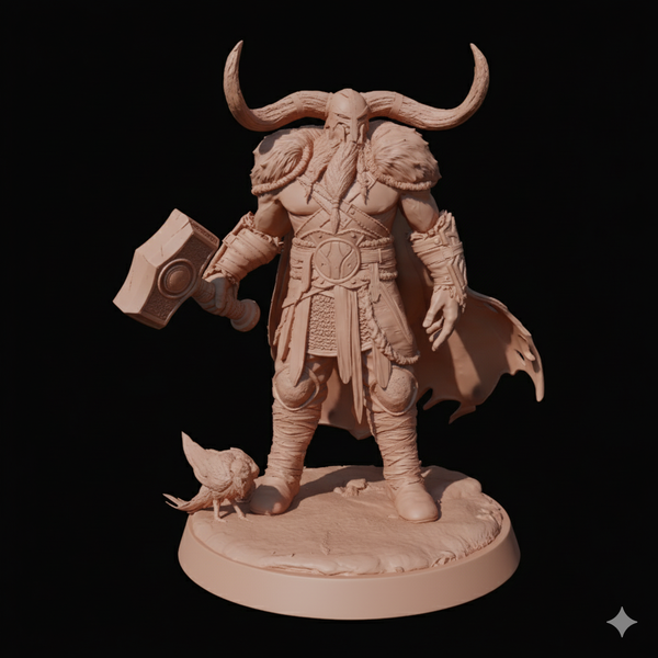 Lop-251025 Vargir Raider Hammer