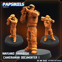 pap-2409s10 WAYLAND HANABISHI CAMERAMAN DOCUMENTER 1