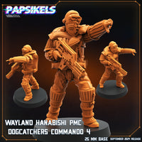 pap-2409s16 WAYLAND HANABISHI PMC DOGCATCHERS COMMANDO 4