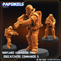 pap-2409s17 WAYLAND HANABISHI PMC DOGCATCHERS COMMANDO 5