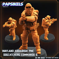 pap-2409s18 WAYLAND HANABISHI PMC DOGCATCHERS COMMANDO 6