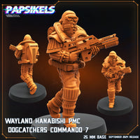 pap-2409s19 WAYLAND HANABISHI PMC DOGCATCHERS COMMANDO 7