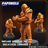 pap-2409s21 WAYLAND HANABISHI PMC DOGCATCHERS COMMANDO 9