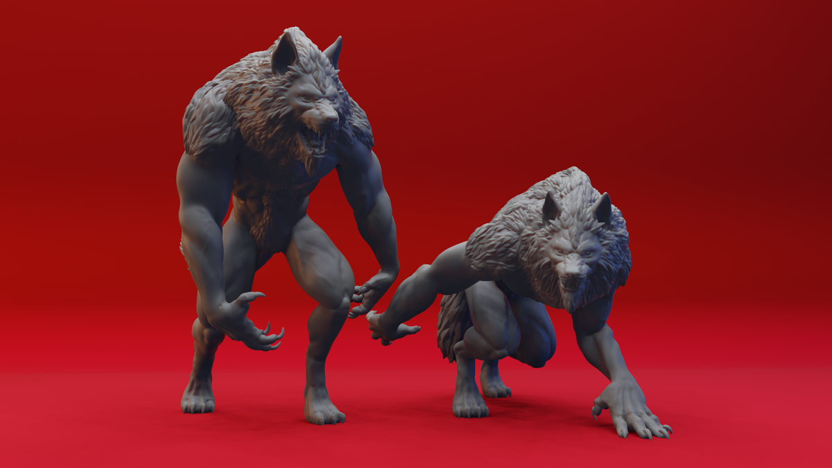 YKS-wwlf werewolf – サベージランドミニチュア