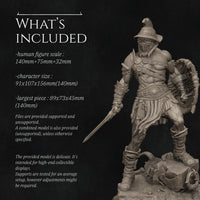 Nrk-251003 Gladiator Swordsman