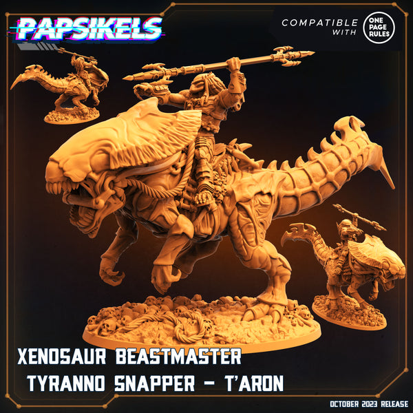 pap-2310s17 XENOSAUR BEASTMASTER TYRANNO SNAPPER TARON