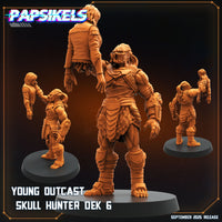 pap-2509s30 YOUNG OUTCAST SKULL HUNTER DEK 6