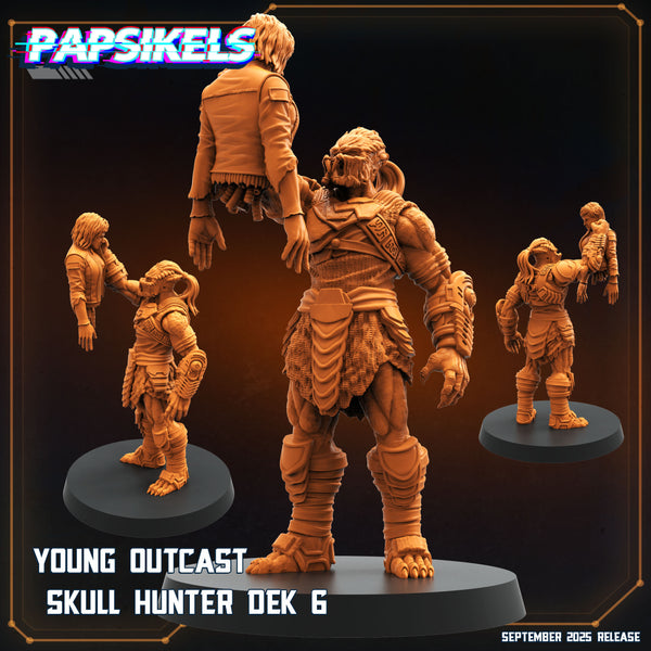 pap-2509s30 YOUNG OUTCAST SKULL HUNTER DEK 6