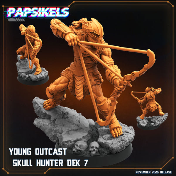 pap-2511s44 YOUNG OUTCAST SKULL HUNTER DEK 7