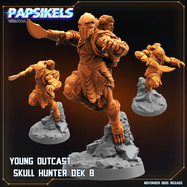 pap-2511s45 YOUNG OUTCAST SKULL HUNTER DEK 8