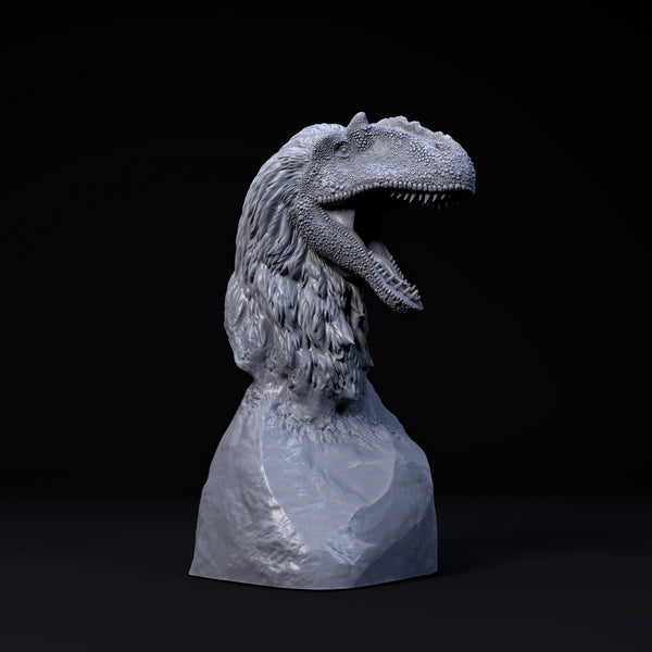 DinD-240712 Yutyrannus huali running bust