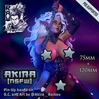 Raw-230901 Akira - Dark Elf Pin-Up