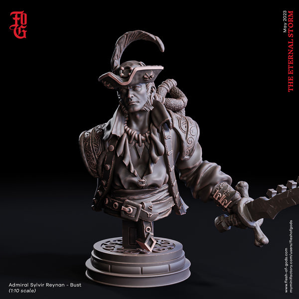 Fog-230502 Bust - Admiral Silvyr Reynan