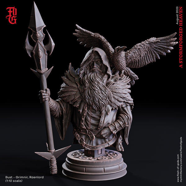 Fog-230803 Bust - Grimnir, Ravenlord
