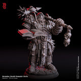 Fog-240119 Hero - Brondar, Death Domain Cleric (Human Cleric) 75mm