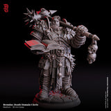 Fog-240119 Hero - Brondar, Death Domain Cleric (Human Cleric) 75mm