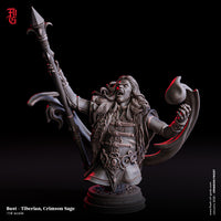 Fog-250102 Bust - Tiberian, the Crimson Sage