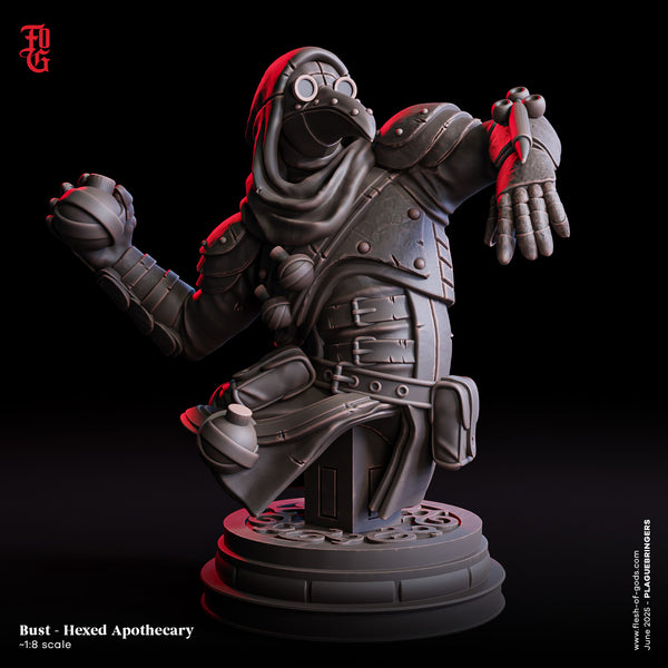 Fog-250602 Bust - Rothan, Hexed Apotechary