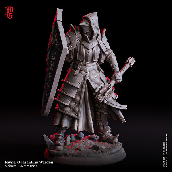 Fog-250619 Hero - Fayne, Quarantine Warden