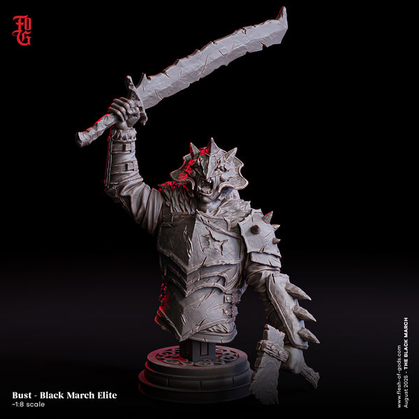 Fog-250801 Bust - Black March Elite