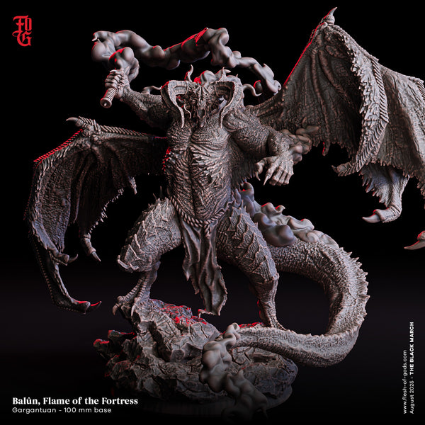 Fog-250805 Enemy - Balûn, Flame of the Fortress