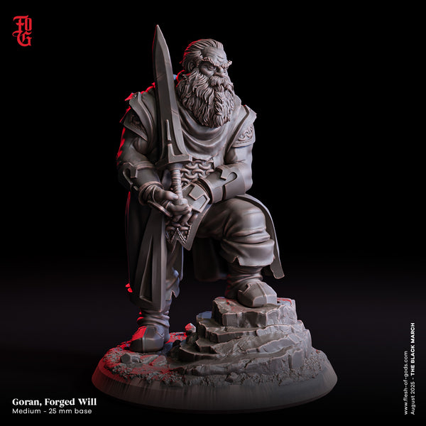 Fog-250822 Hero - Goran, Forged Will