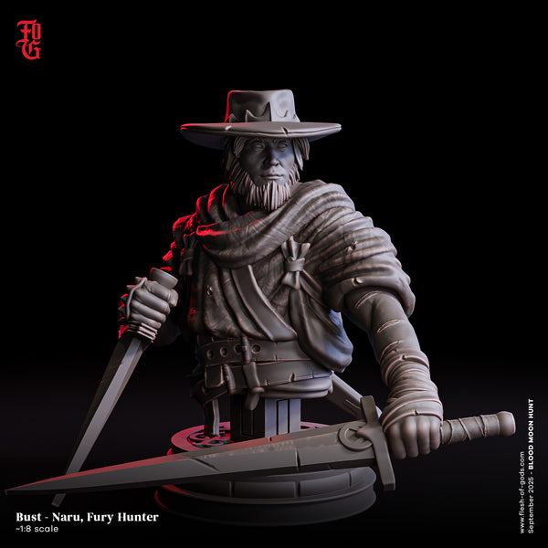 Fog-250902 Bust - Naru, Fury Hunter