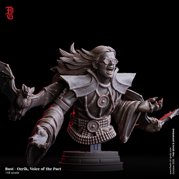 Fog-251001 Bust - Ozrik, Voice of the Pact