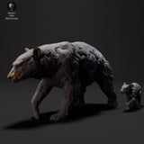 Anml-230901 black bear and cub