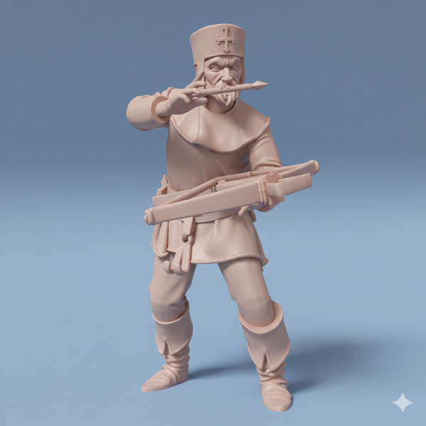 ez-250509 Crossbowman Militia of Calatrava 1 - 14th century