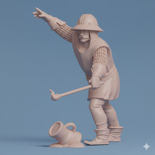 ez-250707 Powder-Pots Gunner1 - 14th century