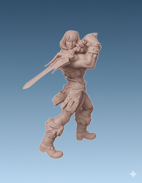 Twin-250702 Himbro the Barbarian