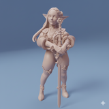 Twin-250405 Melrissa the Elven Paladin